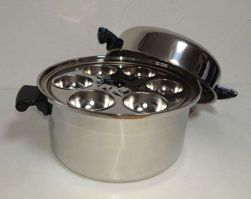 【未使用】アムウェイクィーン6L シチューパンセットAmway無水鍋 蒸し器