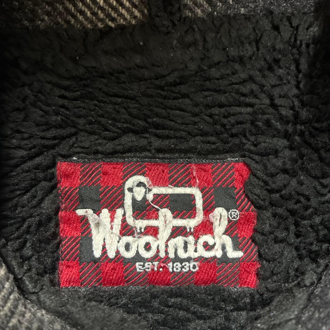 90s WOOLRICH シャドー オンブレチェック ブルゾン