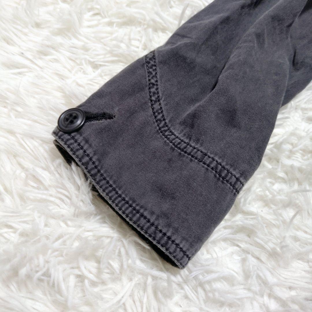 ■希少■ミハラヤスヒロ デニム 切り替え スプリングコート 変形 44