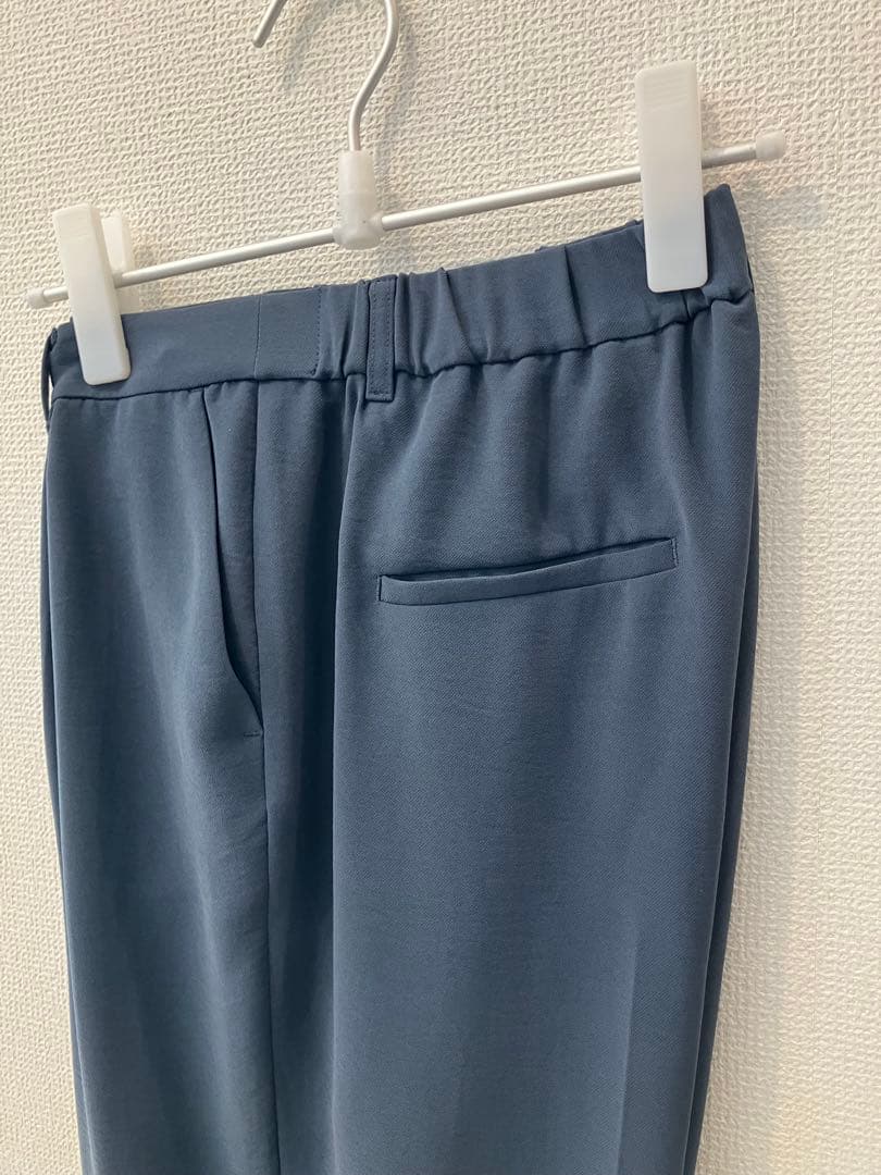 INDIVI ダークブルー パンツスーツ 40