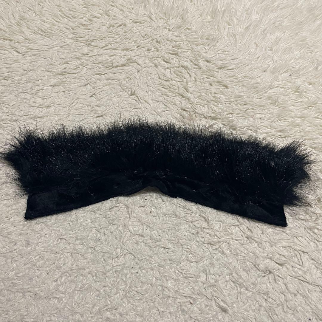 semantic design 3way ファー　ボア　ダブル　トレンチ　コート