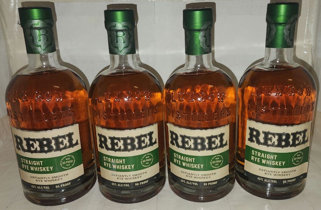 レベルREBEL ストレートライウイスキー 700ml 45度 未開栓4本セット