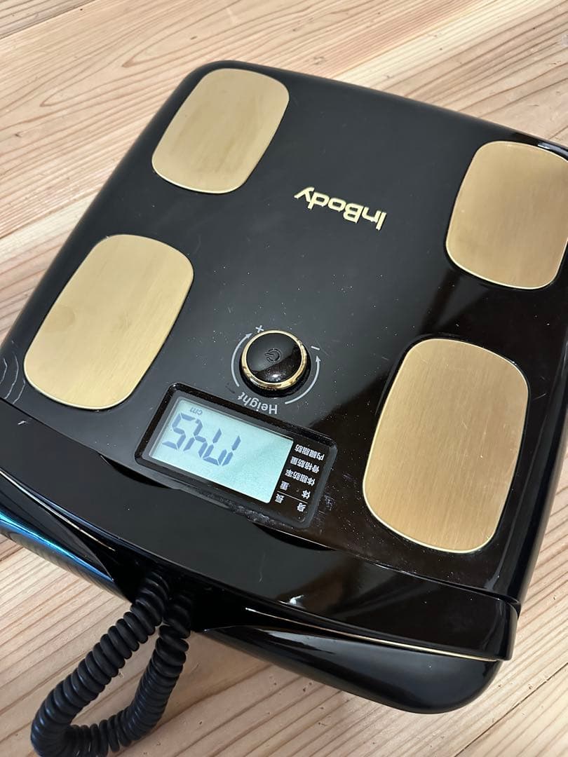 InBody 体組成計 ブラック/ゴールド