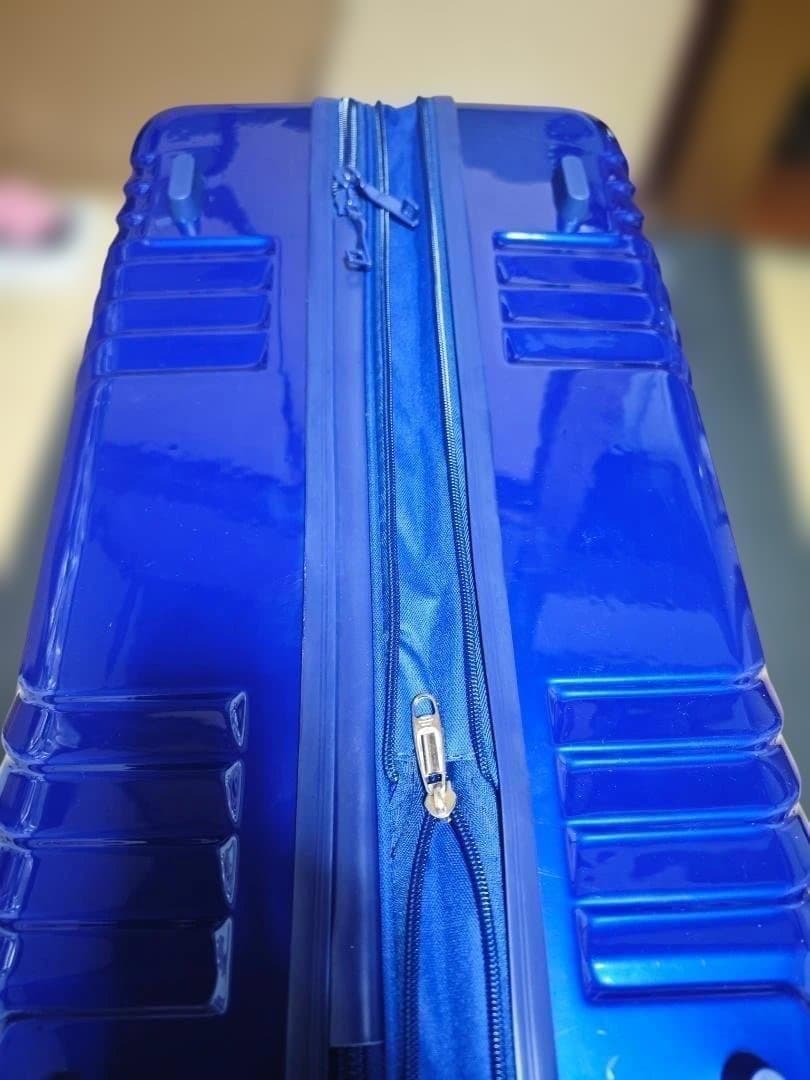 新品 スーツケース 3点セット ネイビー 拡張機能付き TSAロック搭載