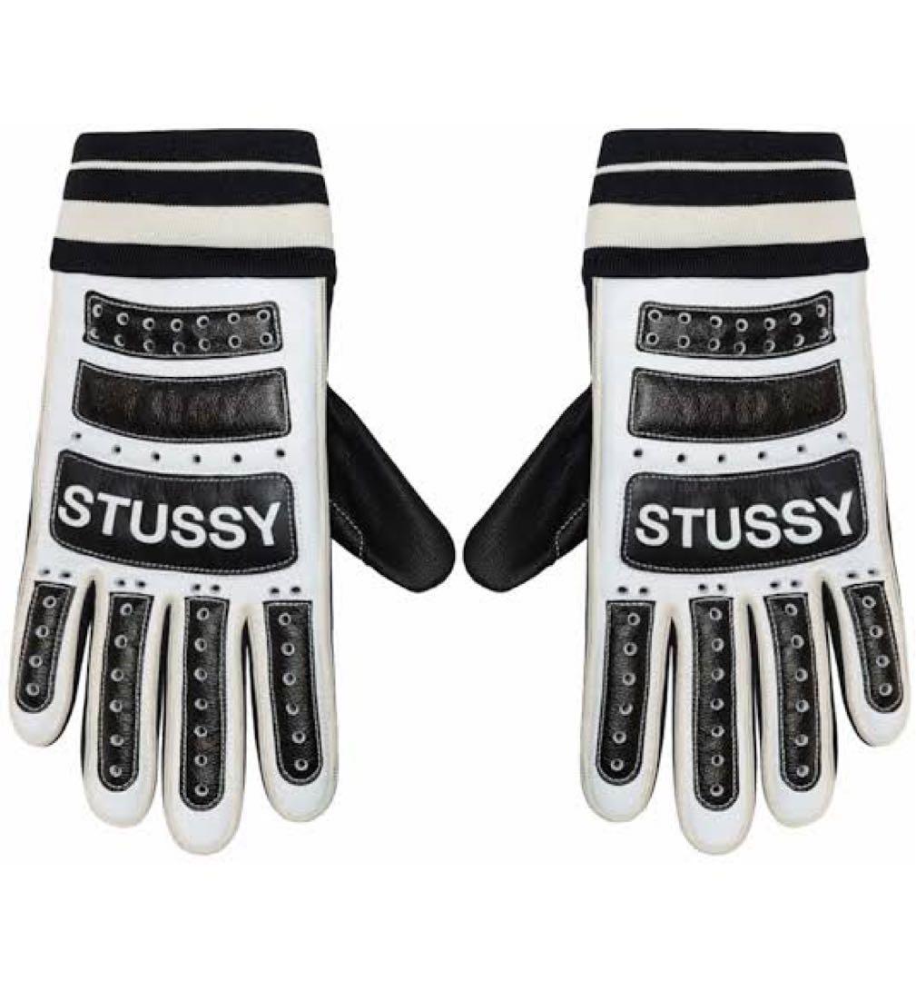 小物 STUSSY Learher Bike Gloves