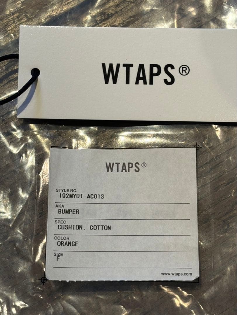 WTAPS BUMPER CUSHION 未使用 ダブルタップス クッション