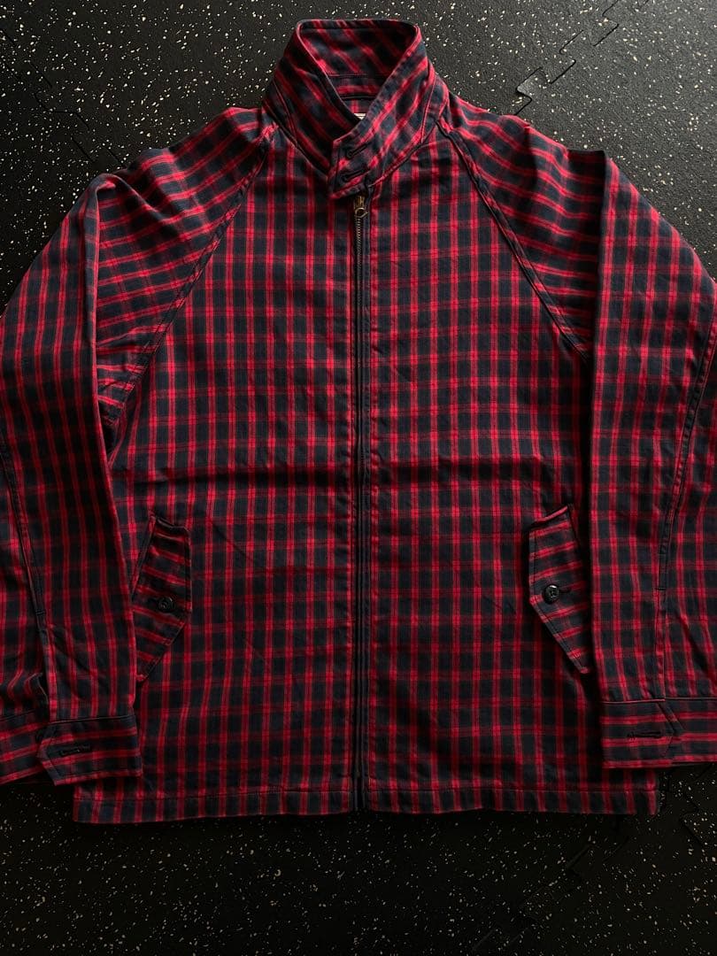 boncoura スイングトップ　タータンチェック