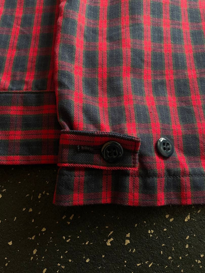 boncoura スイングトップ　タータンチェック