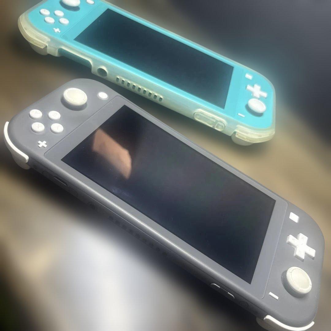 Nintendo Switch Lite グレー 水色 2台セット