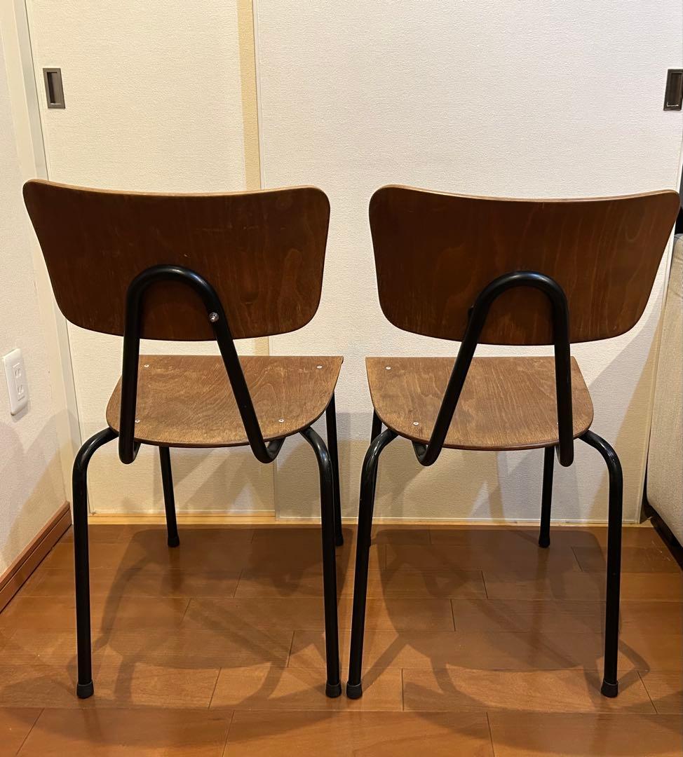 French Vintage Chairフランスヴィンテージ　椅子　二脚セット