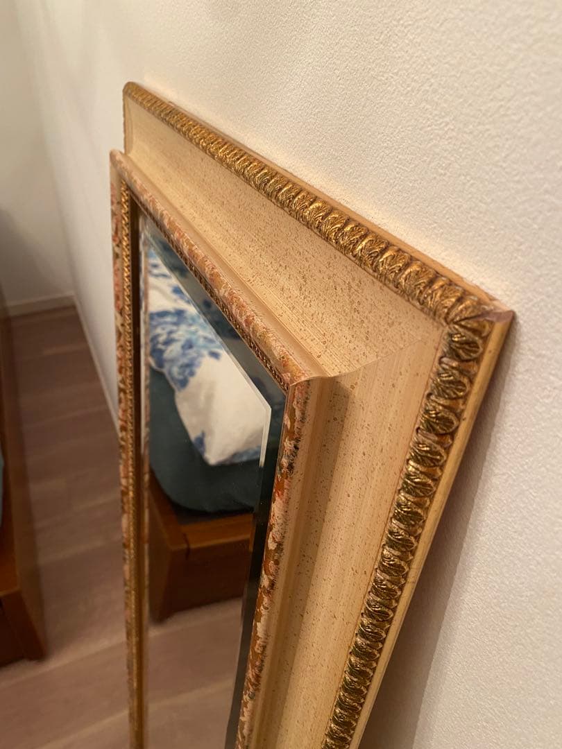 値下げ　イタリアアンティークミラー　美品♡