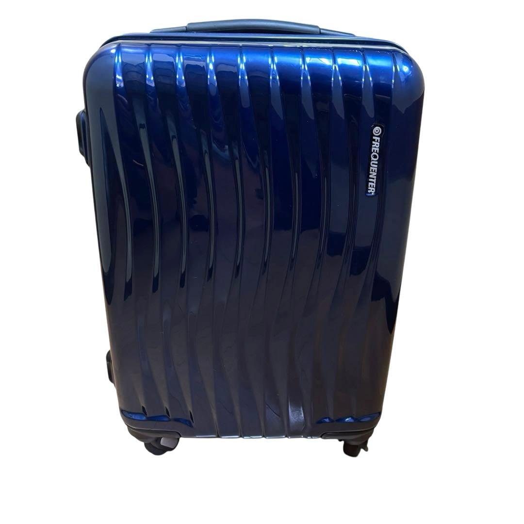 FREQUENTER WAVE キャリーケース ネイビー 34L 機内持込サイズ