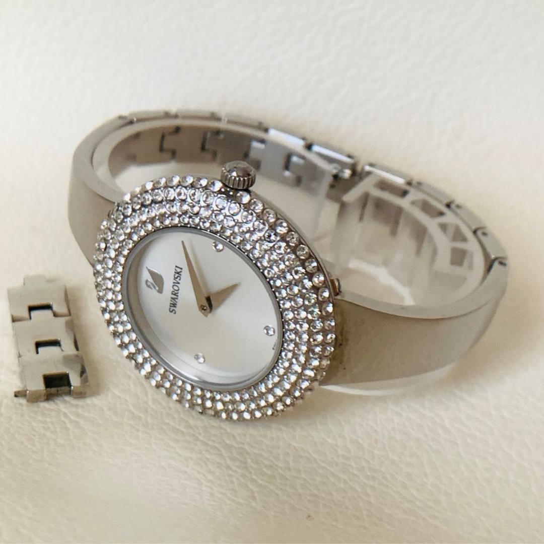 スワロフスキー 腕時計 ウォッチ 5483853 クリスタル ローズ