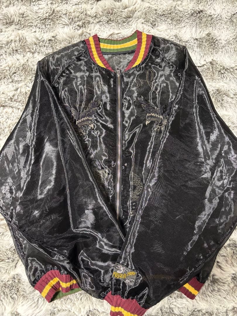 kapital シアーパール　スーベニアジャケット　カラスドクロ