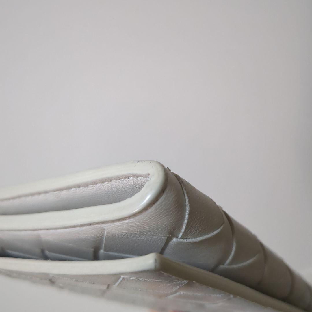 BOTTEGA VENETA ボッテガヴェネタ　イントレチャート　長財布ホワイト