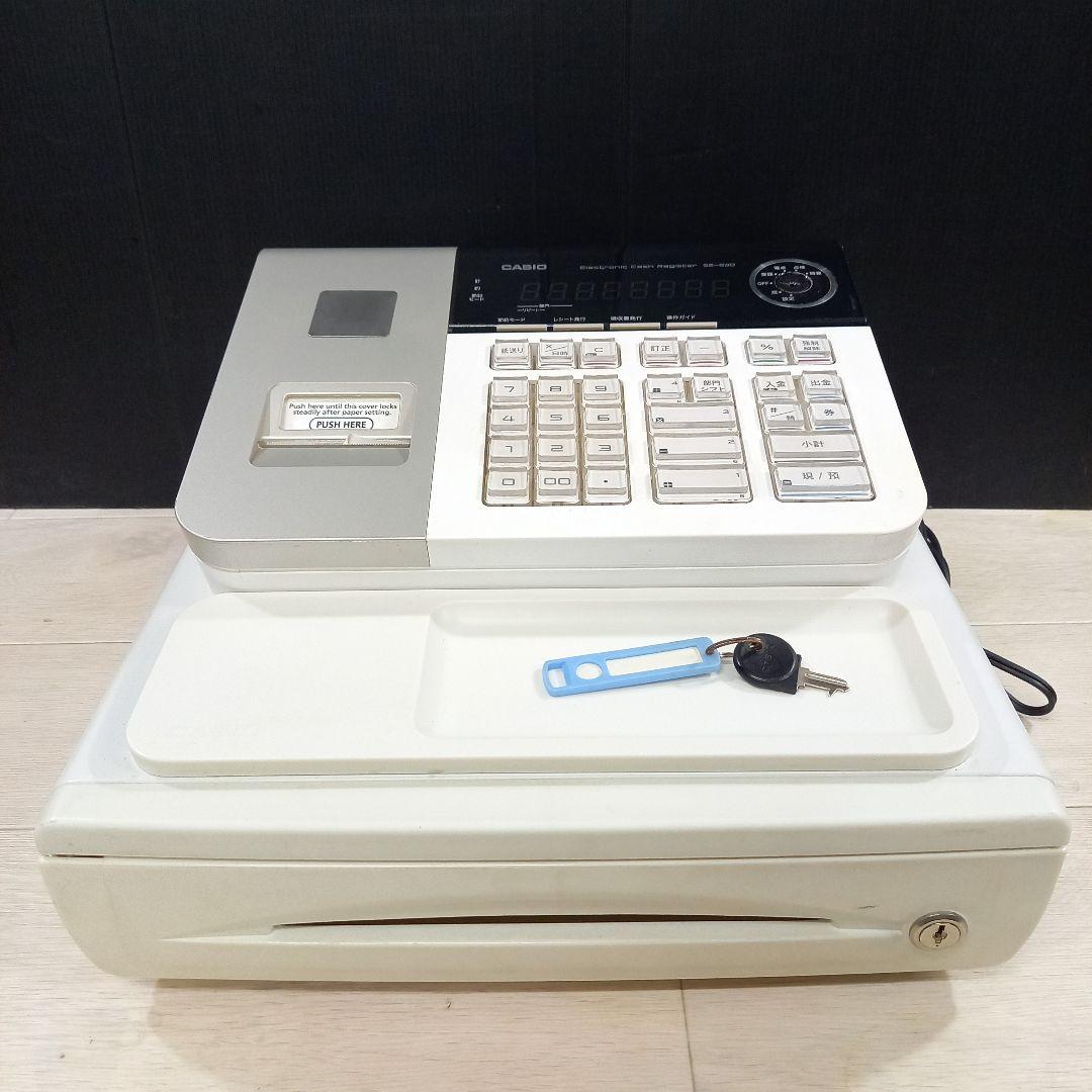 CASIO レジスター SE-S30 カシオ ドロアキー欠品