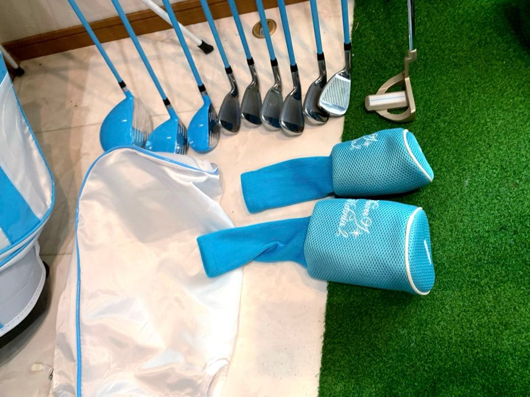 美品　現行品　ワールドイーグル　レディースゴルフクラブ 本格フルセット　プロ推進
