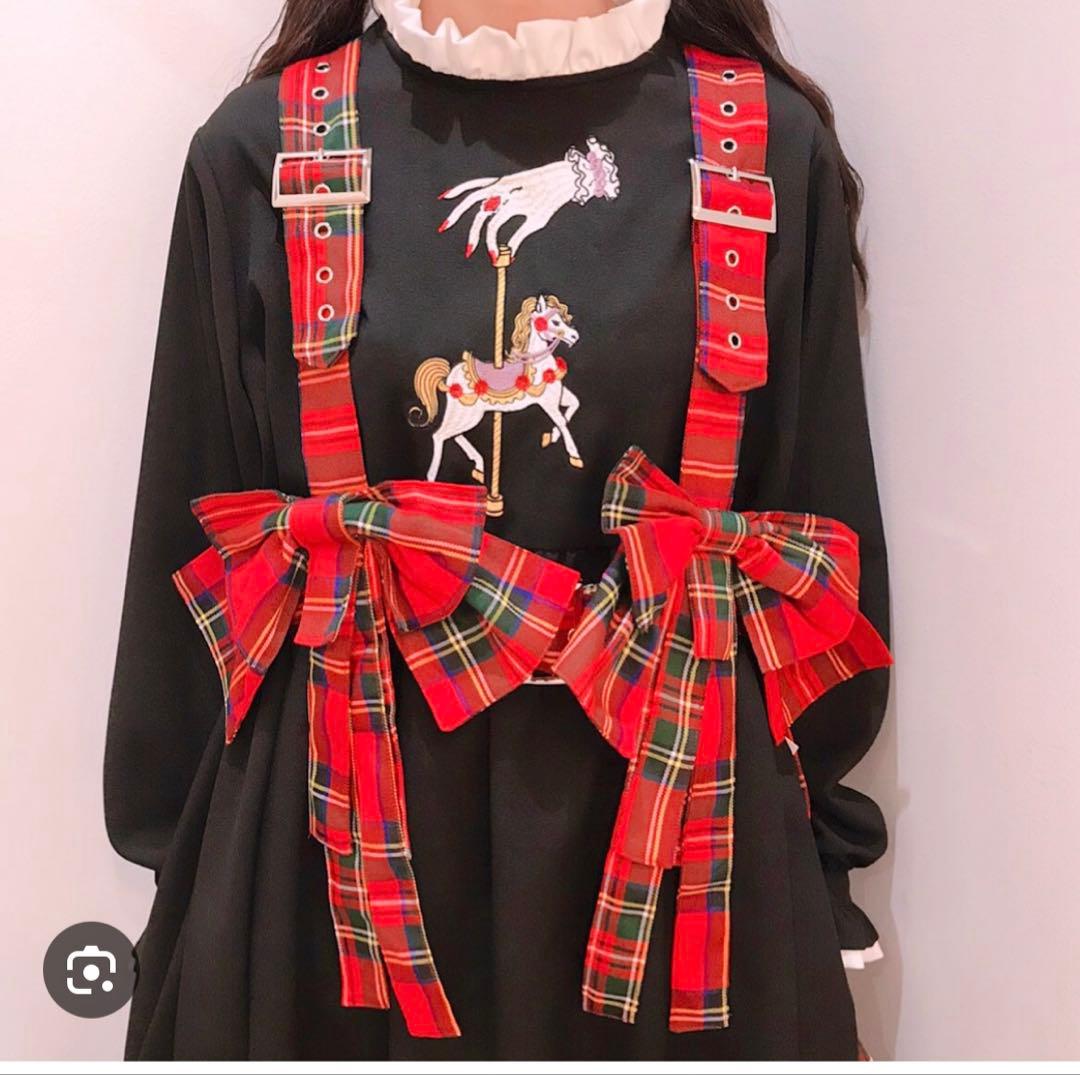 HEIHEI ヘイヘイリボンハーネスRED赤タグ付き