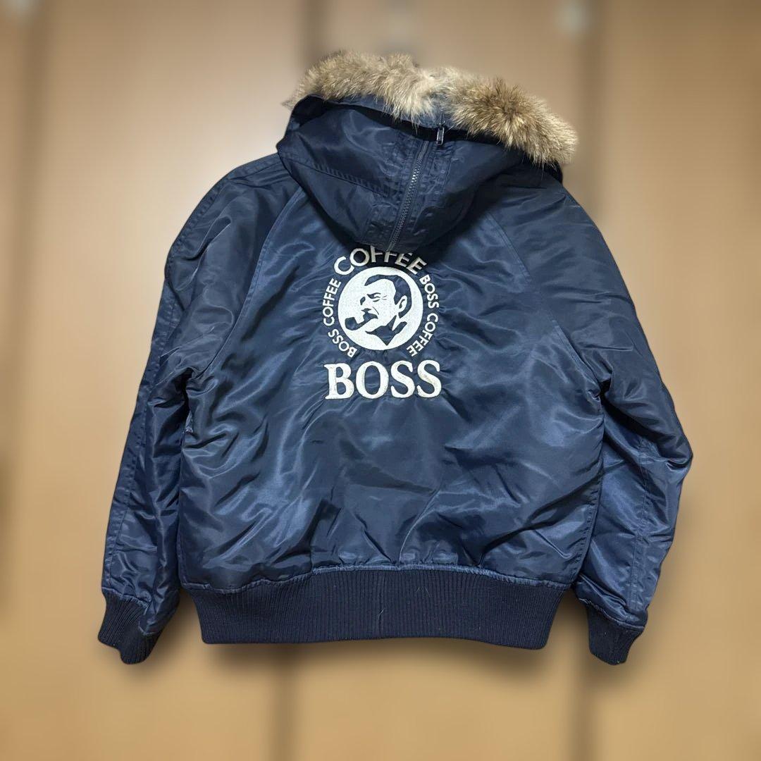 未使用　サントリーBOSSジャンN-2Bフライトジャケット　ボスジャン