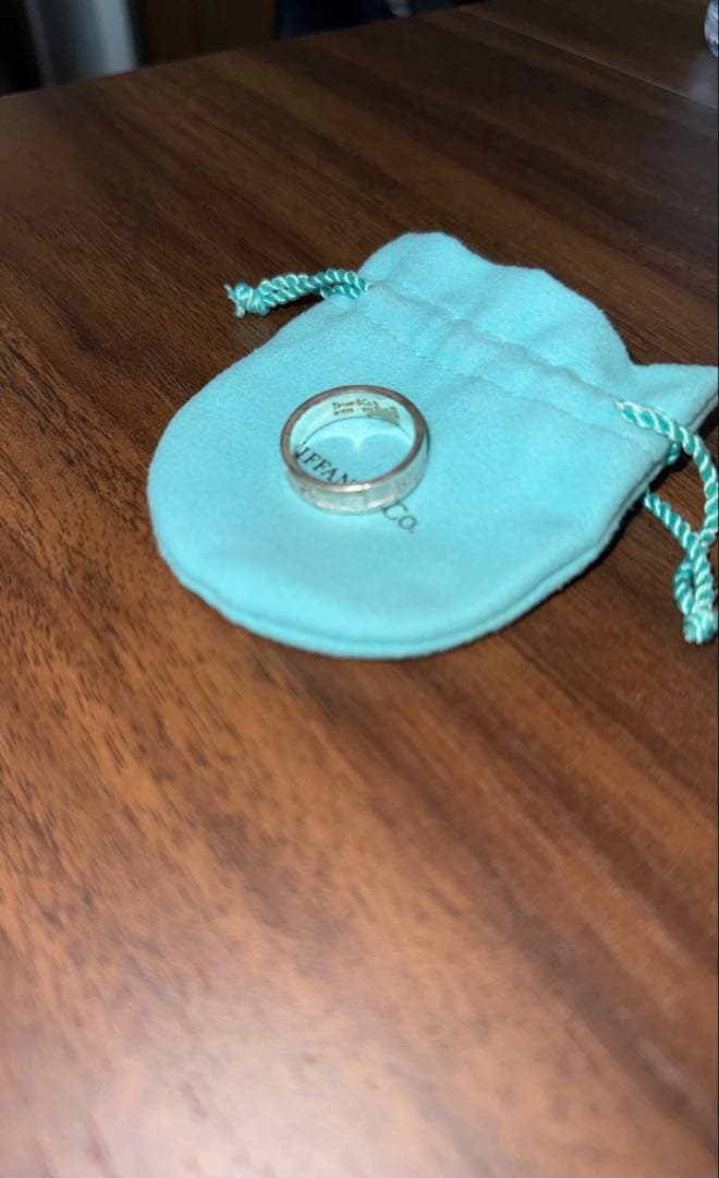 ティファニー925シルバーアトラスリング22号内径2cm内周6.2cm