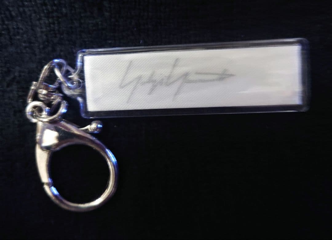 ✨Yohji Yamamoto 黒 メッセンジャーバッグ✨キーホルダー付き