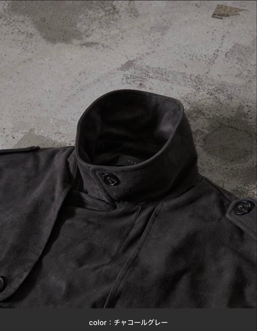 CLEL ダブルテックフェード トレンチコート