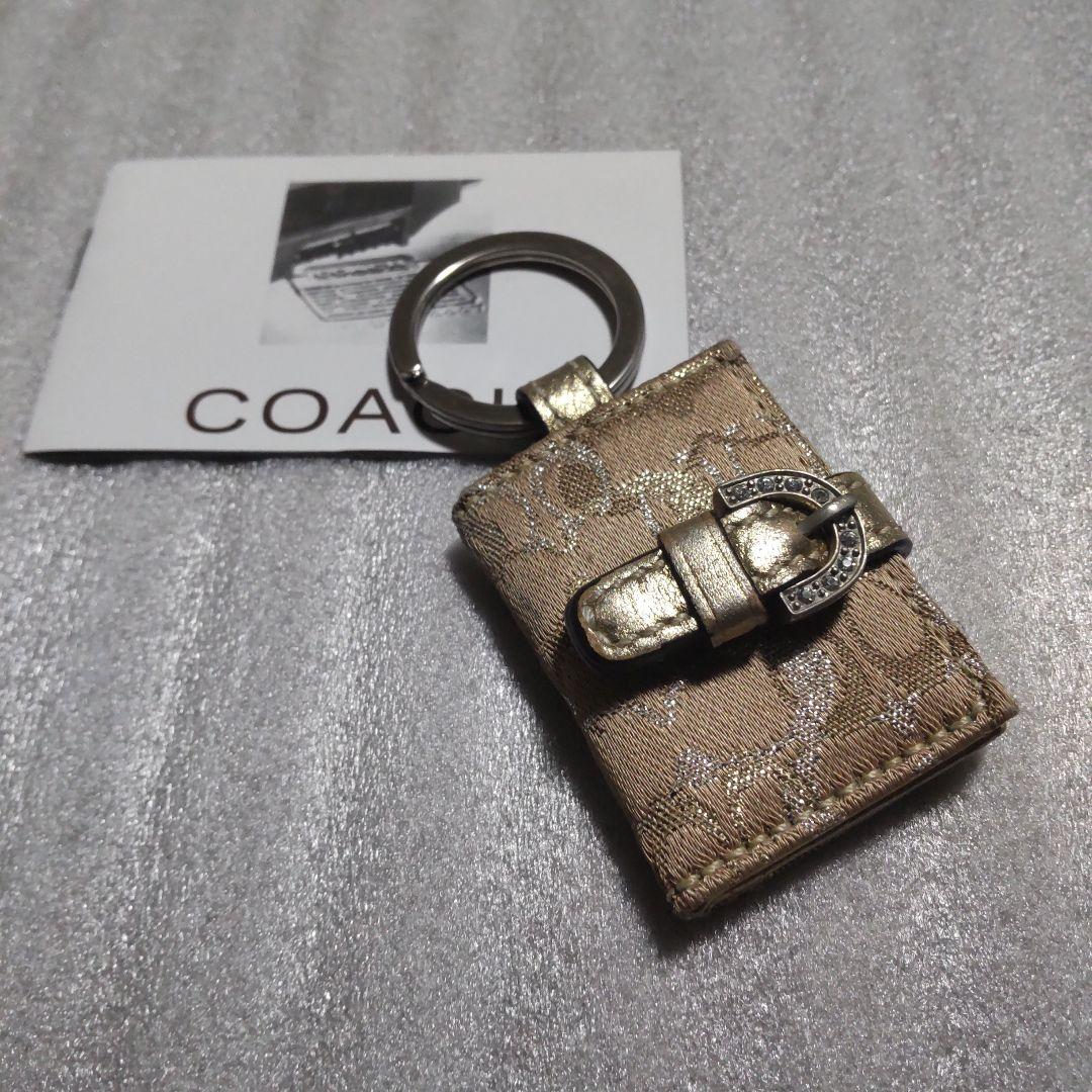 COACH☆Signature Fhotoframe BagCharm