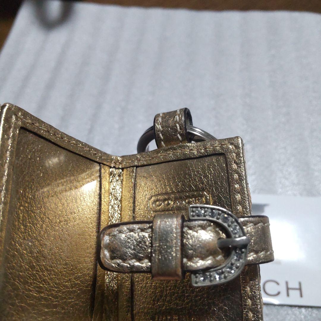 COACH☆Signature Fhotoframe BagCharm