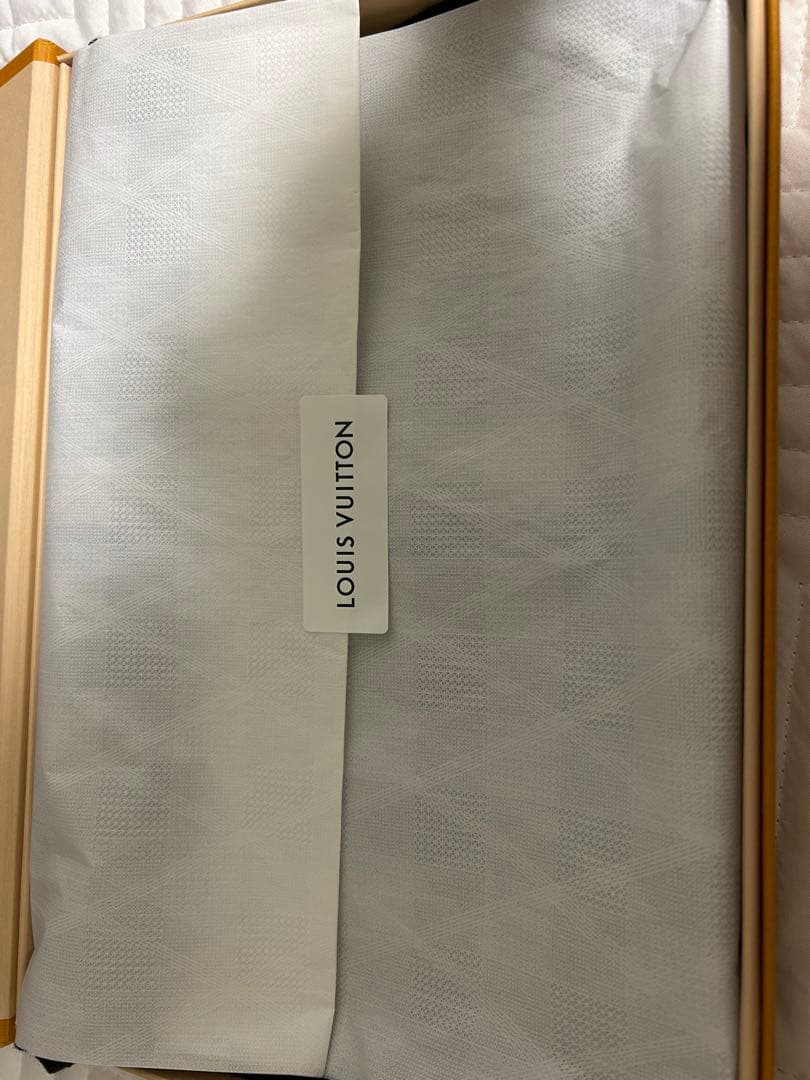 Louis Vuitton マフラー ブラック/ブルー