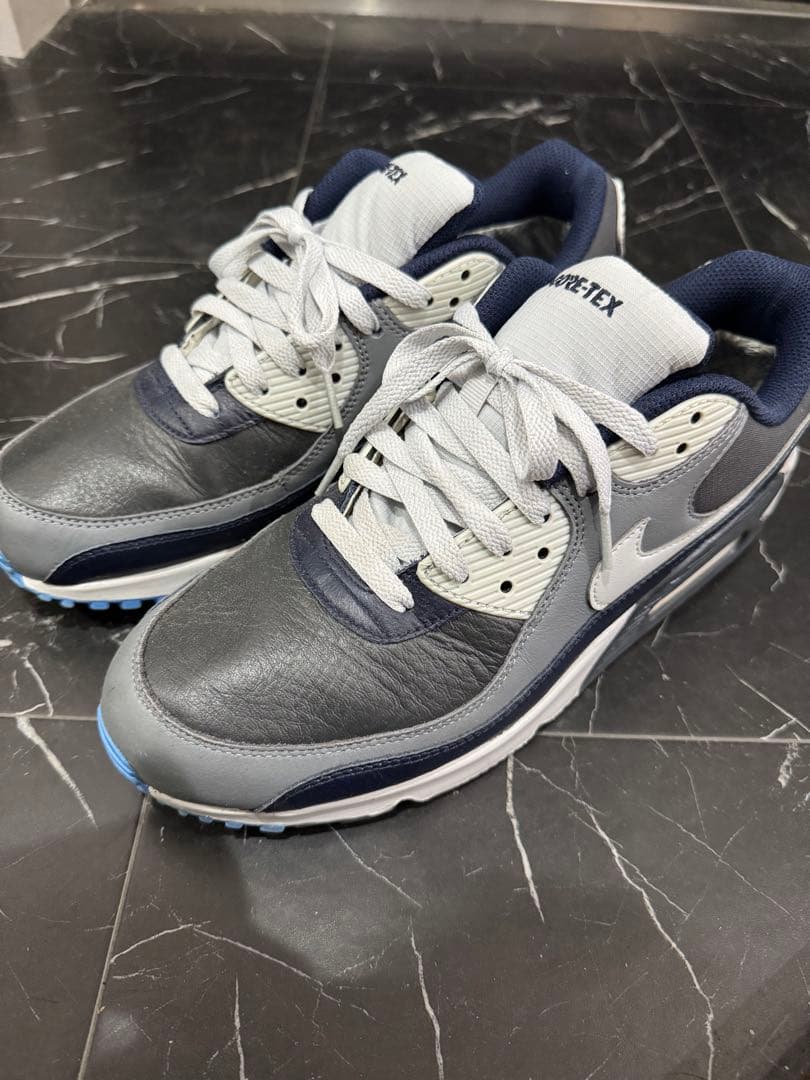 ナイキ GORE-TEX エアマックス スニーカー グレー/ネイビー