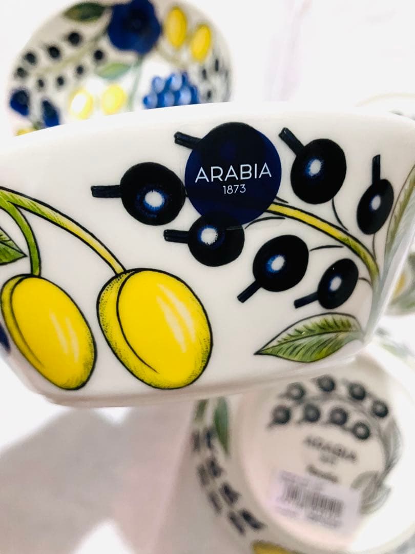 ●新品● ARABIA パラティッシ 小鉢 ボウル 皿13cm アラビア セット