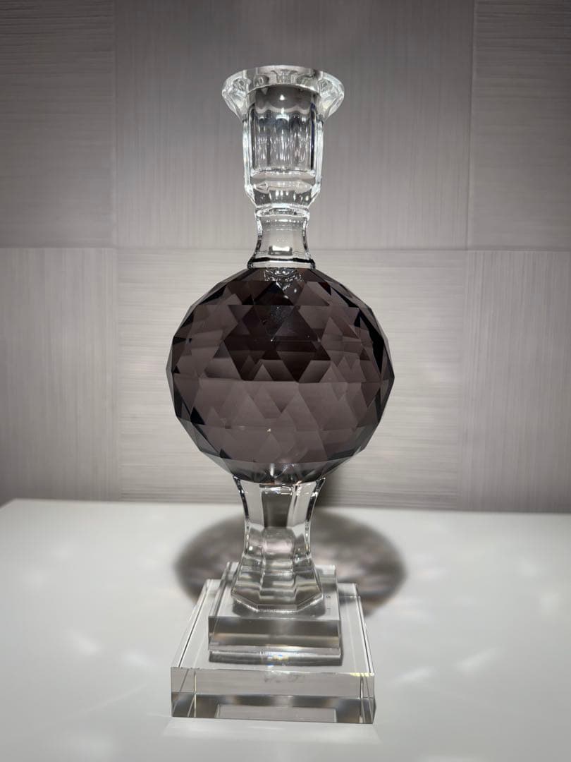 「未使用」ボーコンセプトBoconcept/ガラスキャンドルスタンド