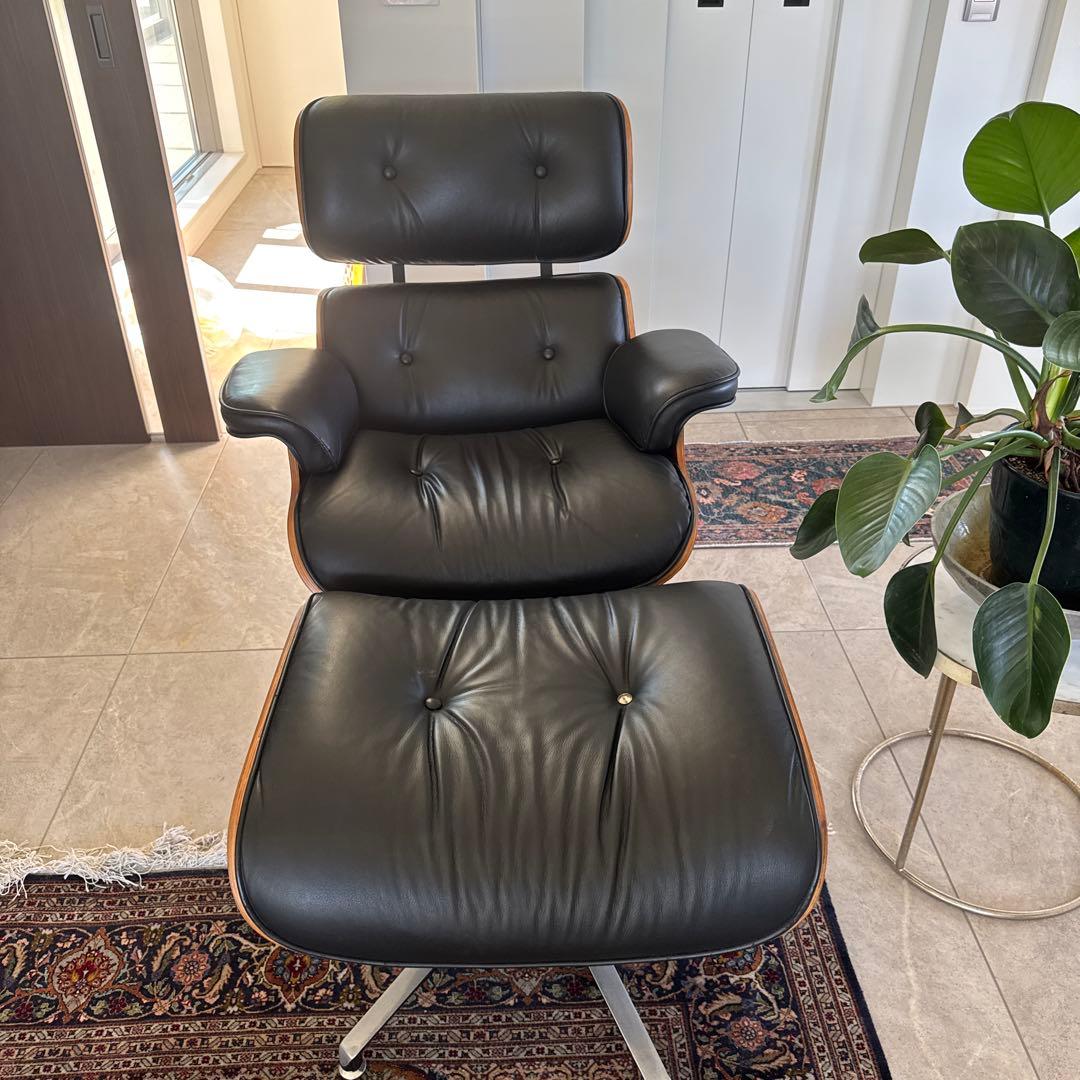 ームズデザイン ラウンジチェア＆オットマン