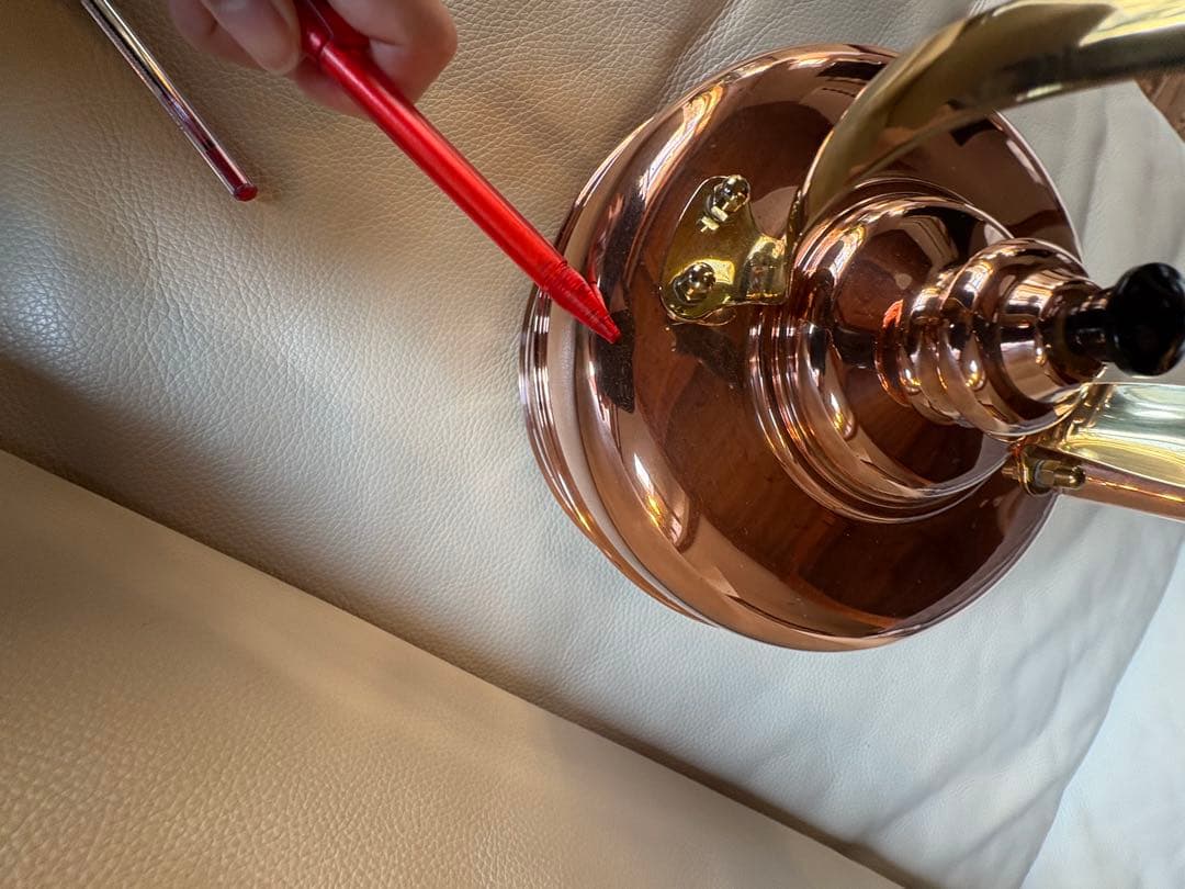 SIMPLEX　銅製コイルケトル