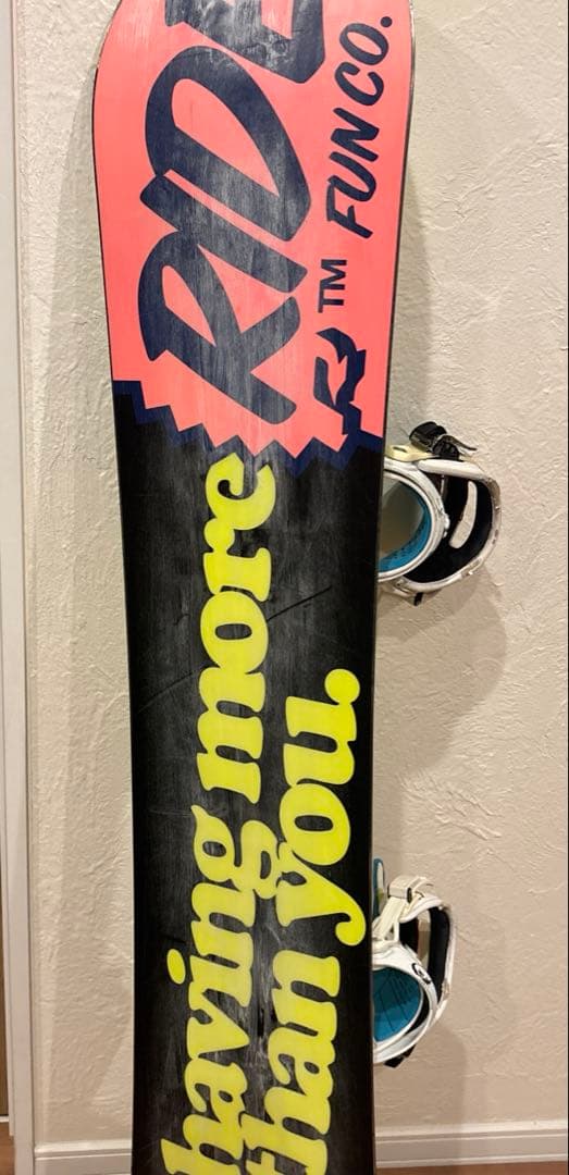 R IDEスノーボードビンディングセット！151㎝