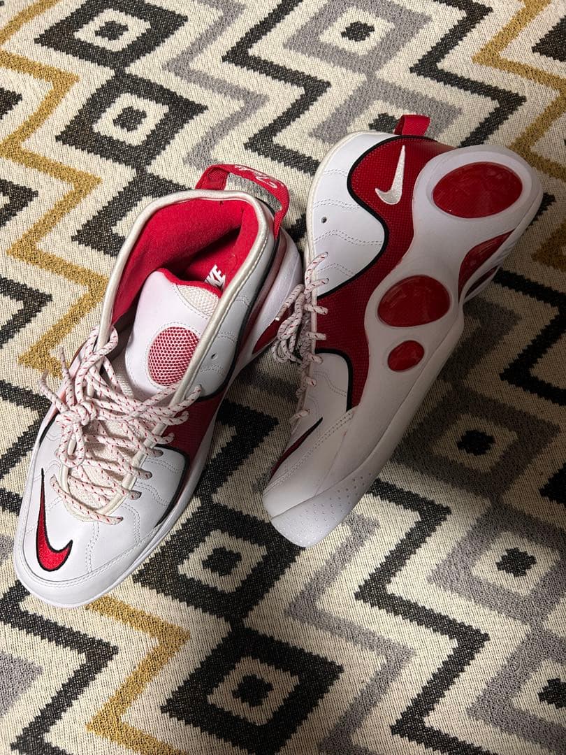 nike zoom flight95 28.5cm ズームフライト95 赤