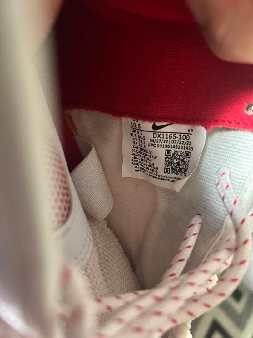 nike zoom flight95 28.5cm ズームフライト95 赤