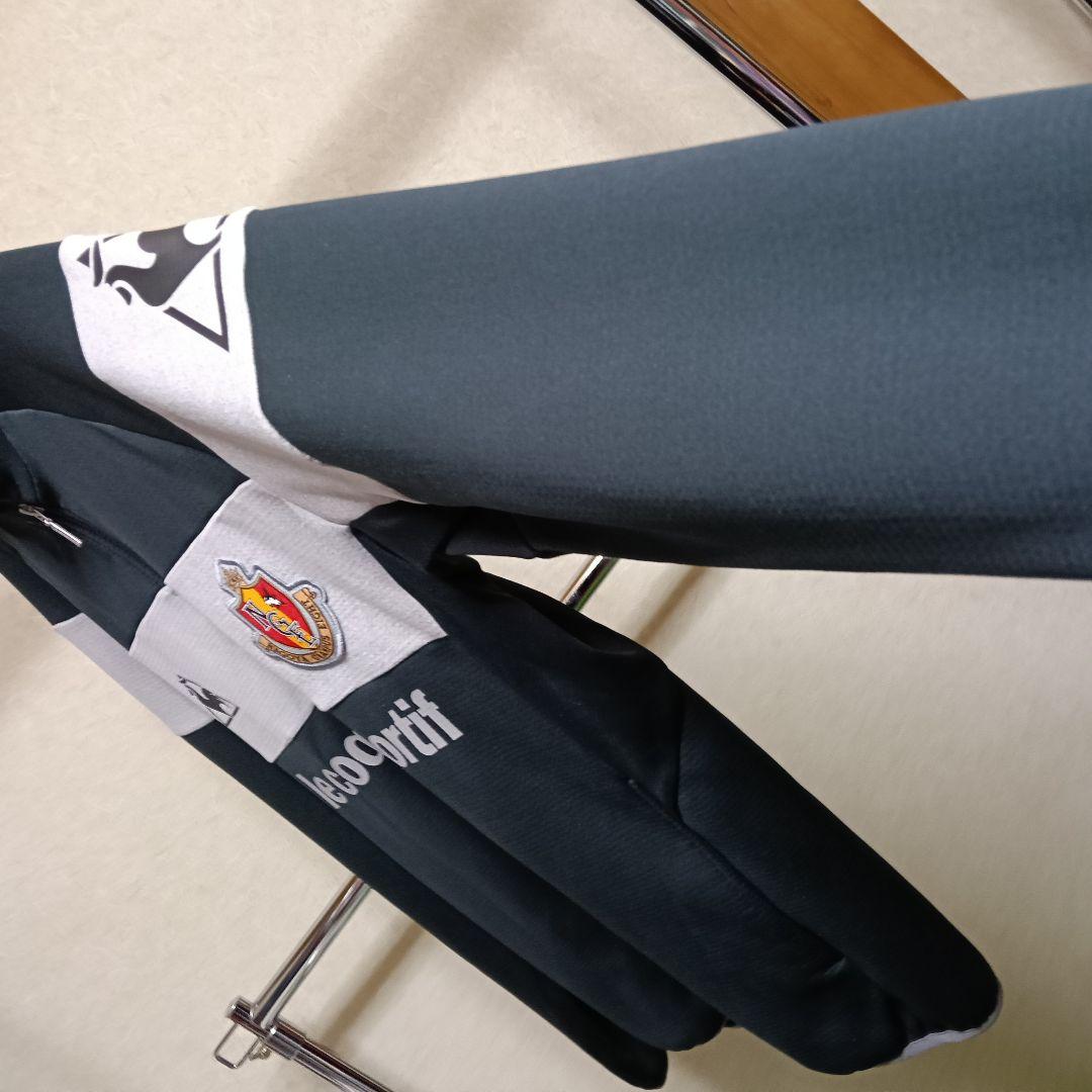 ルコック製 名古屋グランパス トラックトップ ブラック×グレー／L