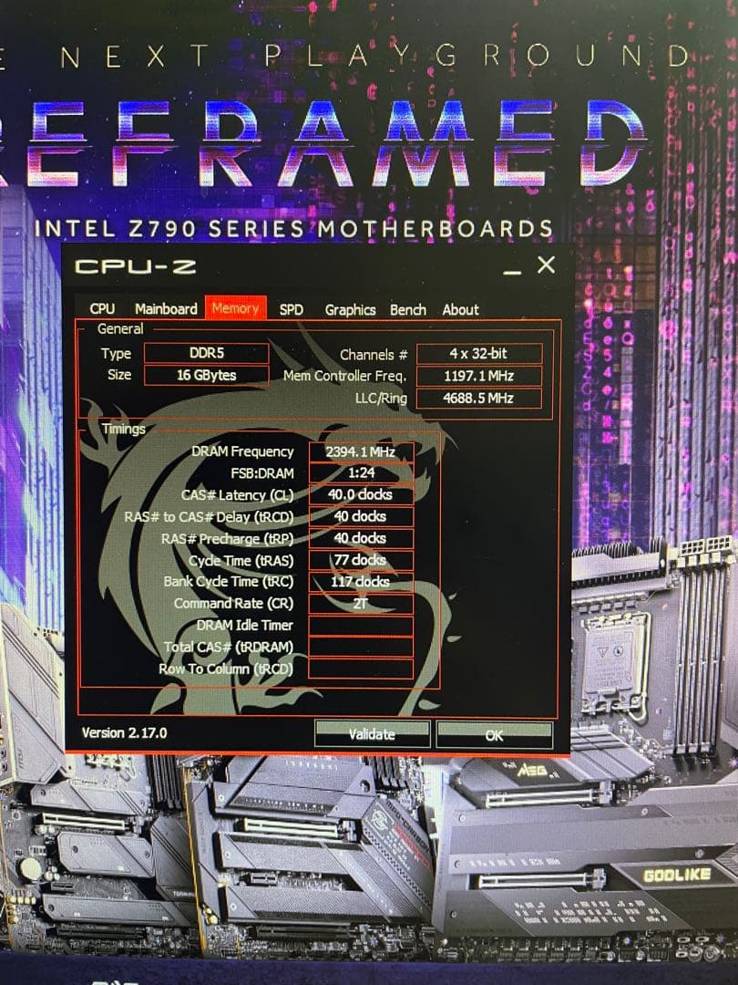 ADATA製のDDR5.16GB(8GB×2)