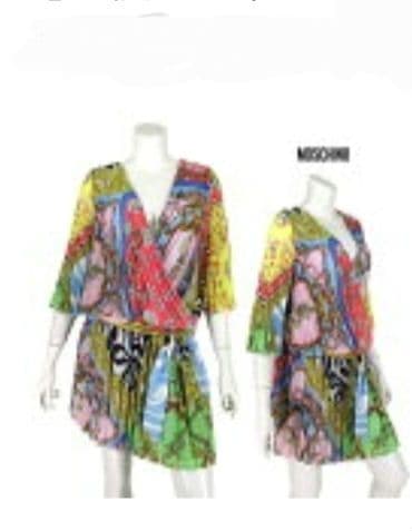 次*長様 14万　BoutiqueMoschino カラフル ワンピース　モスキ