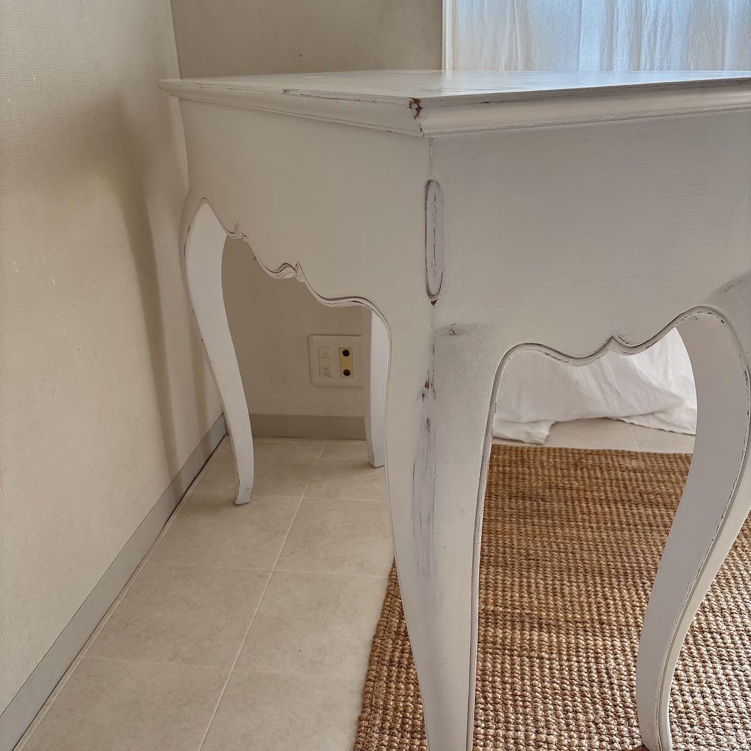 北欧　フランス製　コンソール　アンティーク　ドレッサー　デスク　シャビーシック