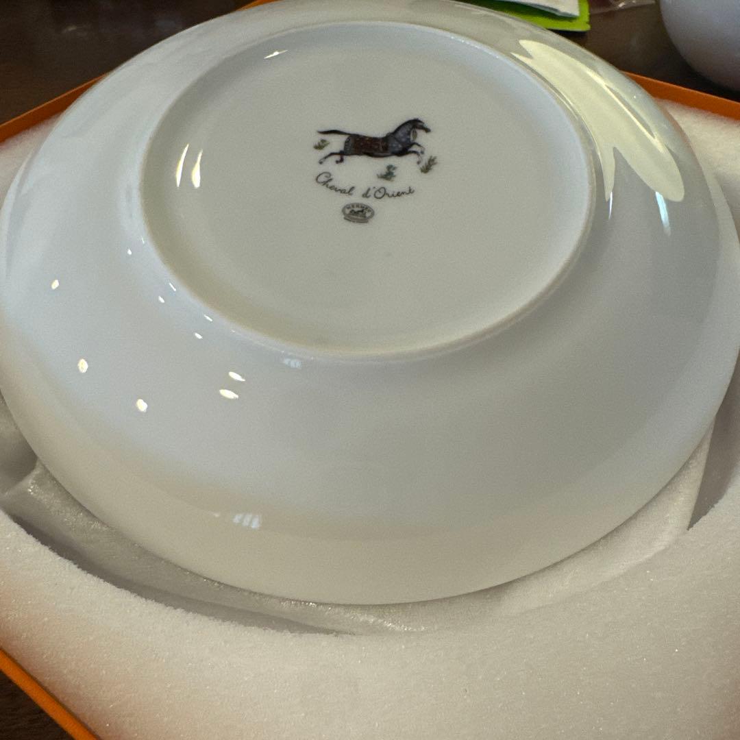 エルメス シュヴァルドリアン プレート 21cm皿 東洋の馬