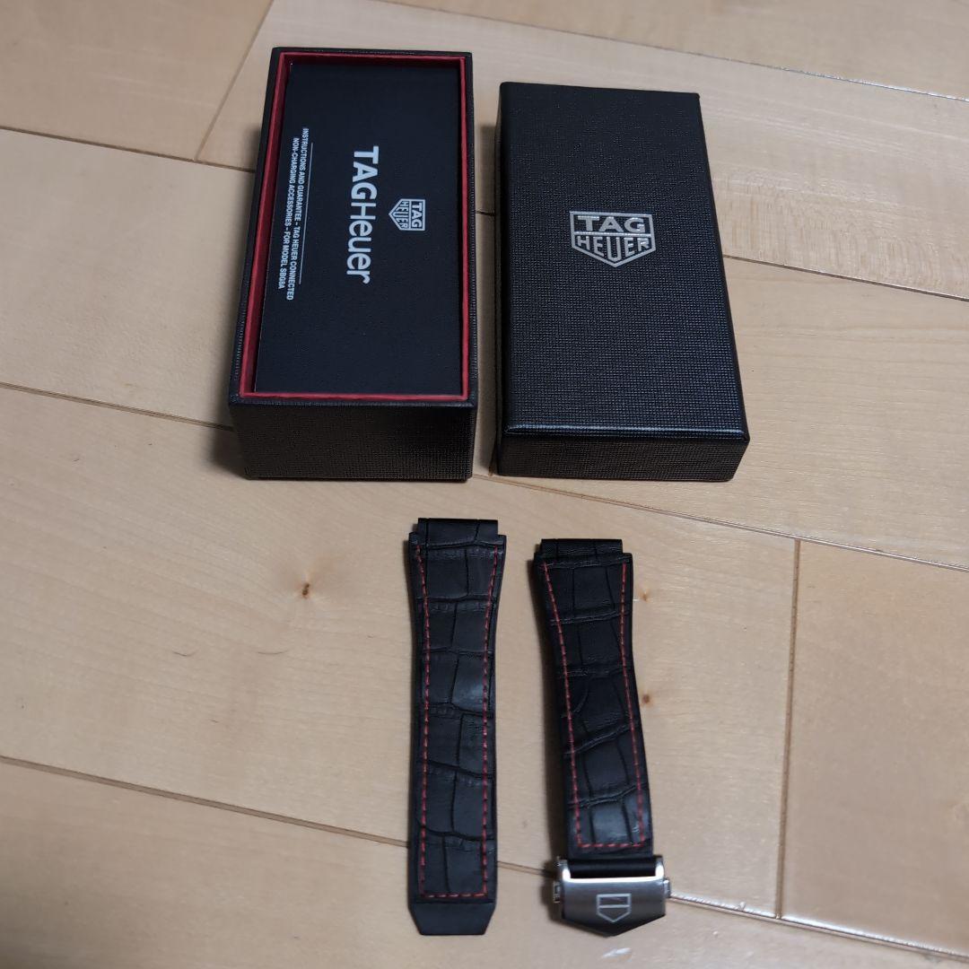 【美品】タグホイヤーコネクテッド　ベルト　ストラップ