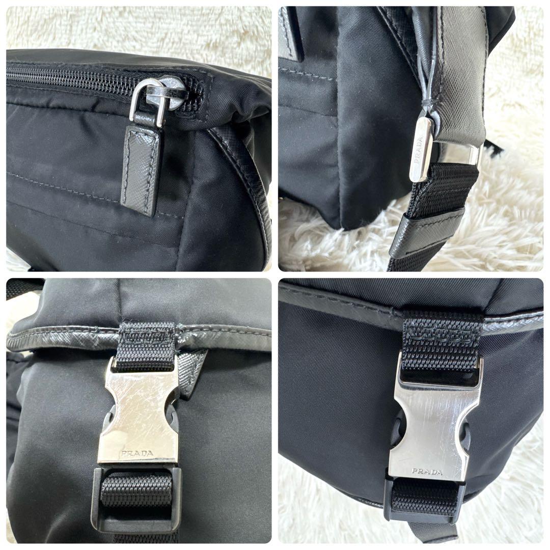 プラダ ショルダーバッグ ボディバッグ 2VH994 三角ロゴ サフィアーノ