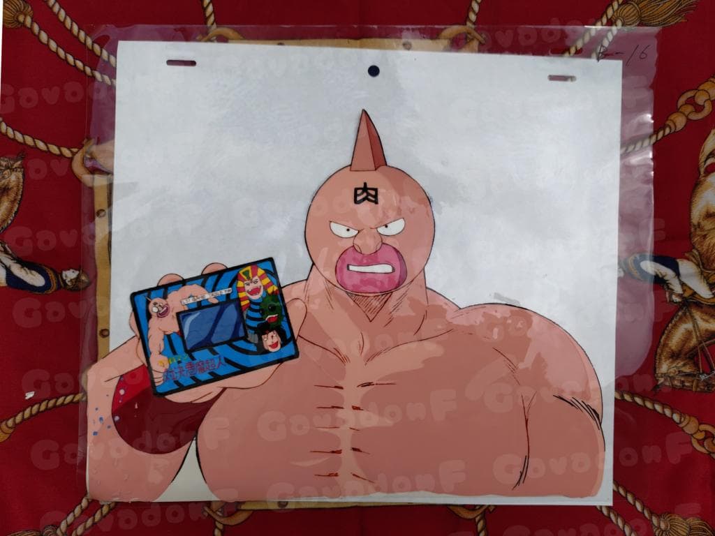 セル画 キン肉マン ゲームCM 珍品 当時品