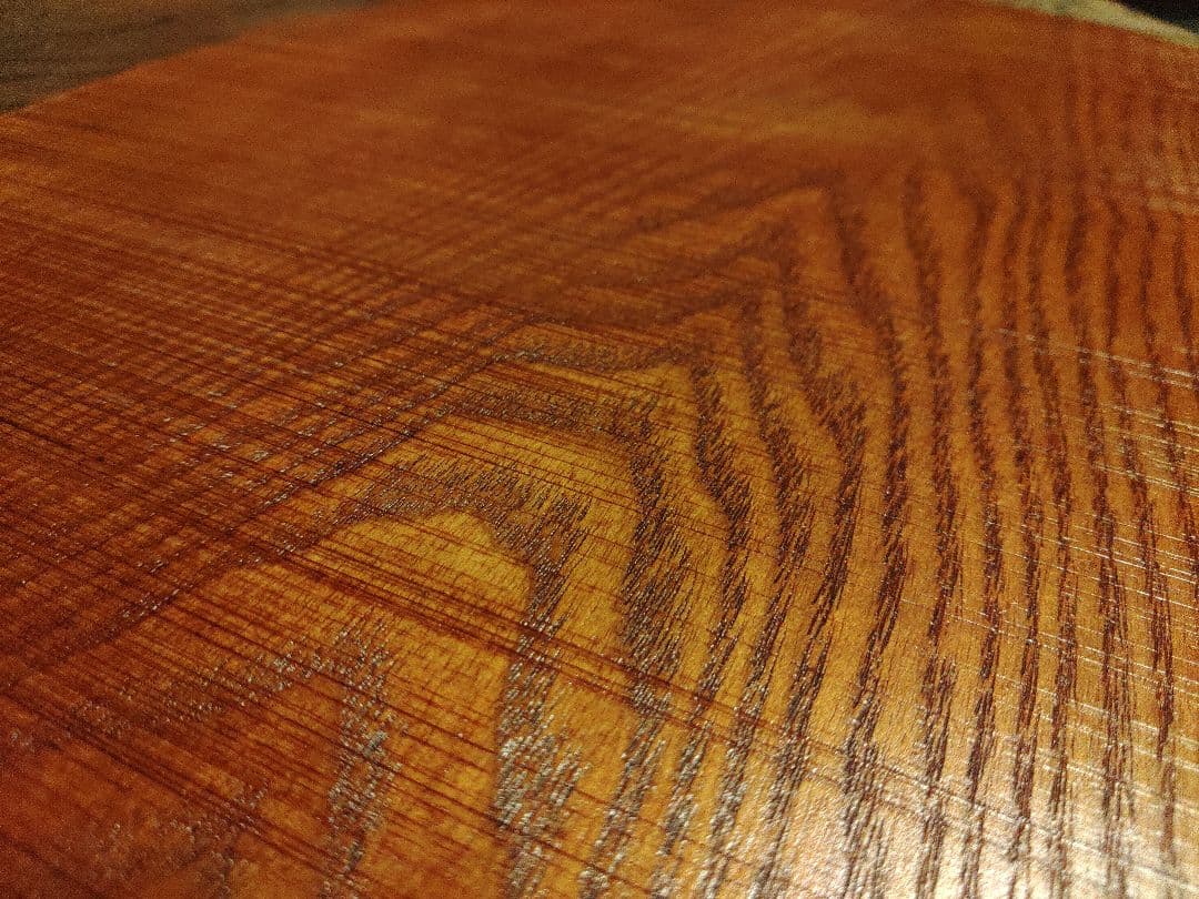 食膳 無垢　天然木 ランチョンマット お盆 トレー 膳 木製　２枚　希少