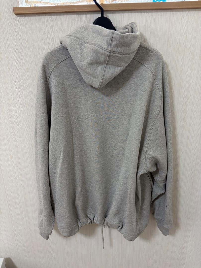 新品　Russell×Berberjin スウェットパーカー　グレー　Lサイズ
