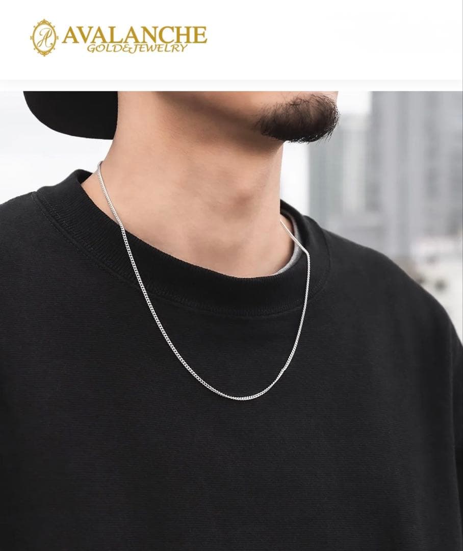 2026年購入AVALANCHEマイアミネックレス55cm未使用　アヴァランチ
