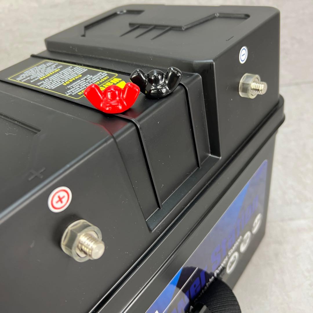 美品　セキヤ　デラックスパワーステーション　バッテリーボックス　アウトドア　災害