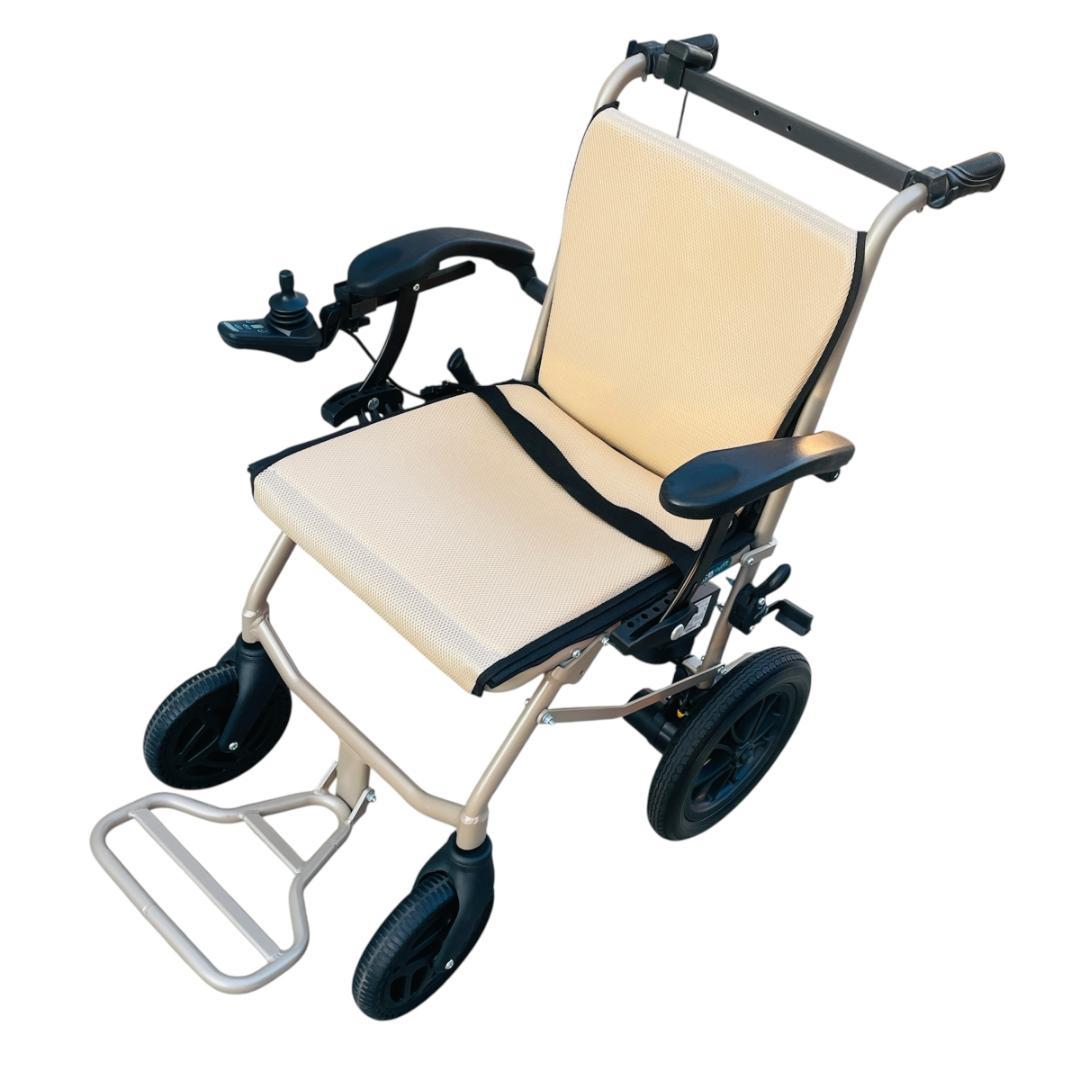 電動車いす　HBLD2-B　充電式　バッテリー2個付き　2022年製　折りたたみ